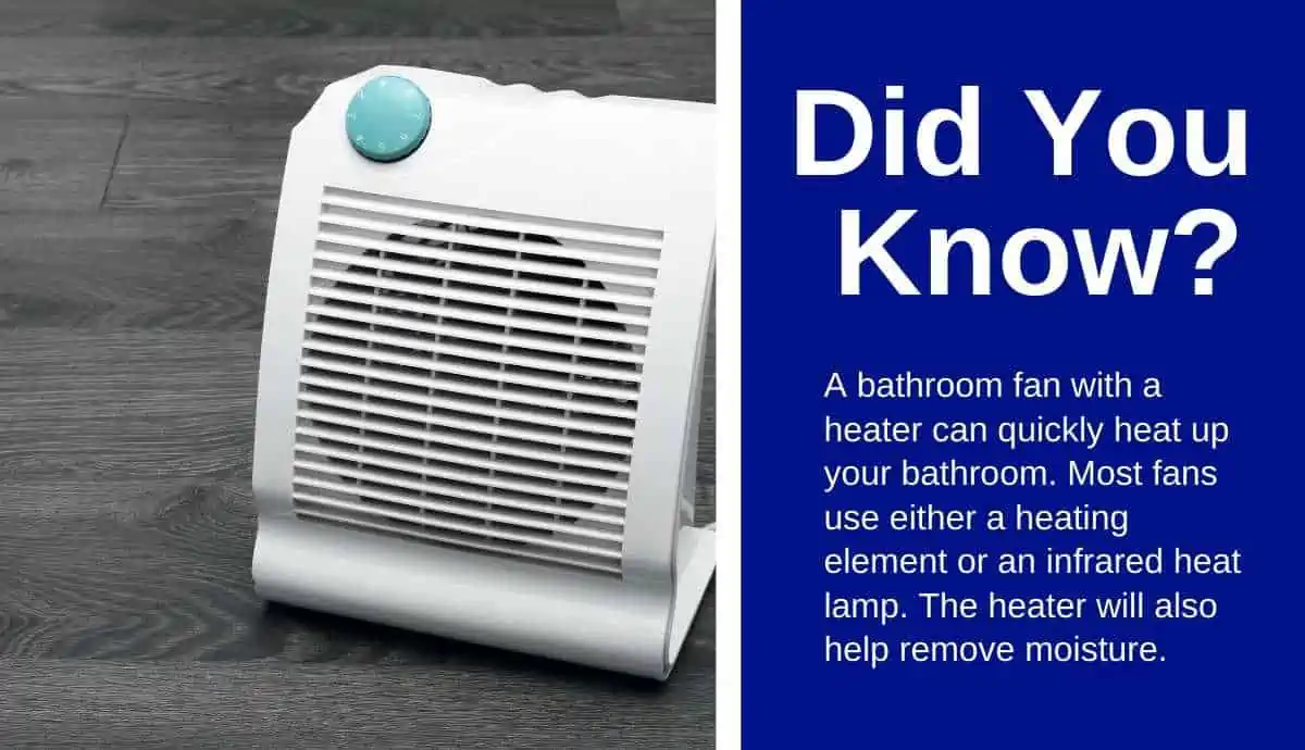 best bathroom fan with heater